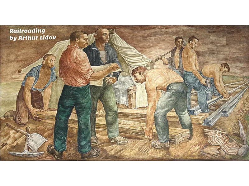 Arthur Lidov and The Mural at the Post Office article thumbnail